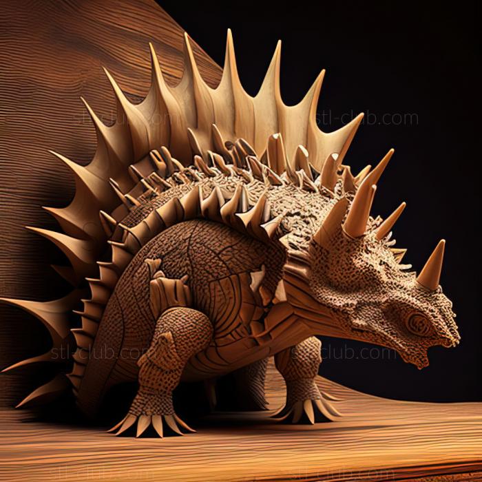 3D model st Stegosaurus (STL)